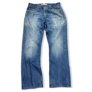 Y2K Levi's 527 Jeans Men's 32x30 Denim Medium Wash Bootcut Mid Rise Distressed